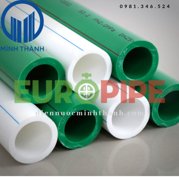 Ống lạnh PPR Europipe PN10 - ống Nhựa Minh Thành - Công Ty Cổ Phần Đầu Tư Thiết Bị Xây Dựng Minh Thành